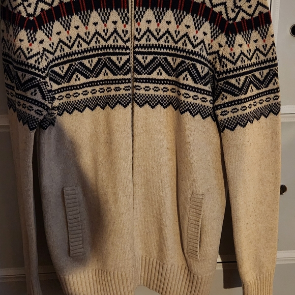 GAP ZIPUP HOODED SWEATER JACKET - Picture 13 of 16